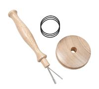 Wooden Darning Mushroom - Sock Knitting Repair Tool, Adorable Darner