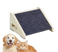 Wooden Dog Ramp, Non-Slip Safety Ramp, Portable Pet Climbing Stairs, Couch Sofa Staircase Steps, Indoor Dog for Small Medium Large Dogs, Foldable and Easy to Store, Senior Pet Friendly