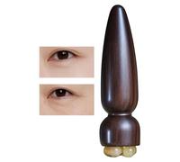 Wooden Face Massager, Portable Small Roller, Handheld Face and Body Massage Tool with Smooth Rolling Design, Relaxation and Spa Accessory, Ideal for Neck, Meditation, Yoga, Travel, Shower