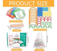 Wooden Geoboard,Montessori Toy for Ages 3+,Creative Wooden Geoboard for Countless Exciting Figures,Motor Skills Toys,Figure Educational Toys and Shapes for Kids,