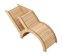 Wooden Hamster Hideouts, Multipurpose Hamster Playground Tunnel, Small Animal Playpen with Burrow, Ladder Hideaway for Gerbils, Hedgehogs, Pets 12.44x4.13x5.71 inches