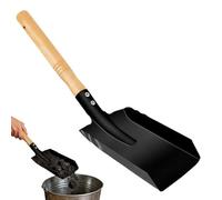 Wooden Hand Shovel, Gardening Coal Scoop Tool, 7.87 Inches Ash Shovel with Sturdy Handle, Wood Construction, Outdoor Accessory with Practical Design for Backyard Garage