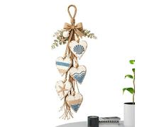 Wooden Heart Shaped Ornaments - Natural Wooden Handmade Pendant