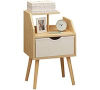 Wooden Household Single Pumping Floor-Standing Storage Box Bedroom Locker Living Room Corridor Storage Box (Color : White) (Imitation Wood)