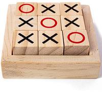 Wooden Noughts & Crosses by Ackerman