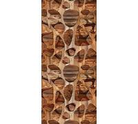 Wooden Ornament, Papier Peint Intissé, 0,53m X 10,05m - Enfants
