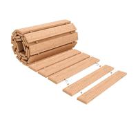 Wooden Pathway - Roll Out Plank for Lawn Decor | Non Slip Widened Straight Design, Garden Pavers with Easy Setup, Perfect for Beach Wedding Party Patio Yard Backyard Courtyard Outdoor Spaces