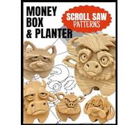 Wooden Patterns - Animal-Shaped Planter or Money Box: Decorative Woodworking Project no1