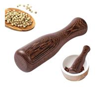 Wooden Pestle | Small Manual Non-Slip Crusher | Cabbage Sauerkraut Pounder Pickle Packer | for Meat Vegetable Cabbage Pickle Food Brewing Canning Tenderizing Meal Prep Tamping Kitchen