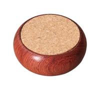 Wooden Pin Cushion, Round Cork Sewing Pincushion, 2.36x2.36x0.79 inches, Needle Holder, Portable Design and Compact Size, Handcraft Quilting for Women, Friends, Crafting