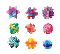 Wooden Puzzle Toys | Chinese Traditional Building Game, Assembly Puzzle Game for Children Adult Student Elderly Home Travel School Home Decor Use, Fun Set for Daily Thinking and Simple