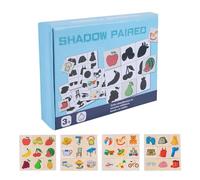 Wooden Puzzles for Children - Wooden Shaped Puzzles, Shape -Shaped of Sensory Fruit Animals | Jeux De Combinaison D'ombres pour Compétences De StockLes Filles Et Les D'âge Préscolaire
