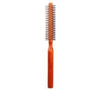 Wooden Round Brush for Blow Drying - 21cm Small Hair Styling Tool