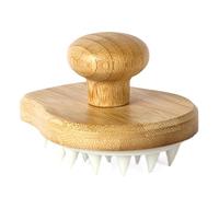 Wooden Scalp Brush, Scalp Brush for Dandruff, Shower Scalp Massager, Scalp Scrubber Massage Brush, Scalp Scrubber Brush for Oily Hair, 8,5 x 10 x 6,7 cm Scalp Brushing Tool for Shampoo & Hair Health