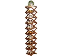 Wooden Shoe Rack Multi-Tier Shoe - Organizer Holder Standing Footwear for