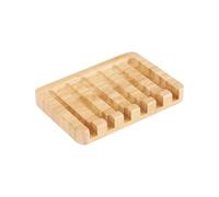 Wooden Soap Holder, Kitchen Soap Dish Tray, Modern Detergent Storage, Decorative Wood Soap Bar Stand For Home and Bathroom, Eco-Friendly, Compact Design