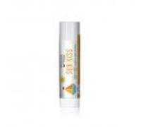 Wooden Spoon Baume à Lèvres Bio Sun Kiss SPF 45 - Protection Naturelle UVA & UVB Certifiée, avec Beurre de Karité, Coco, Cacao - Hypoallergénique, Enfants & Adultes