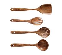 Wooden Spoon - Serving Spoons ¦ Noodles Long Handle Spoon, Serving Ladle for Dishes and Broth Servings, Dining Utensils with Comfortable Grip, Cooking Spoons for Culinary Use