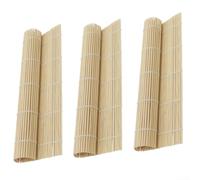Wooden Sushi Rolling Mat Set 23cm Natural Wooden Sushi Rolling