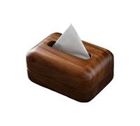 Wooden Tissue Box | Modern Solid Wood Rustic Tabletop Organizer | Tissue Storage Container Box | for Bathroom Kitchen Restaurant Bedroom Home Office
