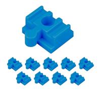 Wooden Train Track Adapters - 10-Piece Expansion Connector Set for Toy Railway Systems, Compatible Track Extender Accessories for Kids Ages 3+, Smooth Fit Rail Joiners for Playroom Construction