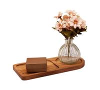 Wooden Trays for Decor | with Cup Holder Aesthetic