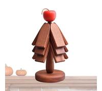 Wooden Tree Trivet - Foldable Heatproof Mat, Kitchen Table Decor
