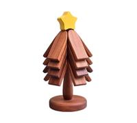 Wooden Trivet Tree Heat Insulated Christmas Table Decoration