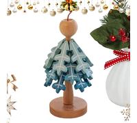 Wooden Trivets for Hot Dishes - Heat-Resistant Hot Pot Holders, Christmas Tree Trivet | Tabletop Protectors for Home, Restaurant, Apartment Kitchen, Pans, Drinks, Plates, Bowls, Dishes