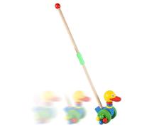 Wooden Walking Toy, Pull Along Cart Walker, Kids Push Learning Activity Toy, Balance Coordination Training Aid, Indoor Outdoor Play Garden Park Use, Boys Girls Home Living Room Fun 4.72inchx3.94inch