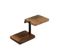 Wooden Wall Mounted Toilet Paper Holder Hanging Tissue Roll Dispenser, Iron Bathroom