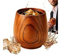 Wooden Whiskey Glass - Handmade Bourbon Tumbler, 's Gift, Fathers Day