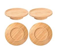Wooden Wine Charcuterie Topper - Food Serving Tray | 565g Coaster Plate with 4in Top Diameter, Perfect for Restaurants Bars Family Gatherings Picnics Parties Festivals Holiday Entertaining
