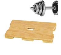 Wooden Workout Board | Planche de fitness en bois Foot Stretch | Équipement de force réglable pour la maison Gym Men Women Pilates Runners Athletes Yoga