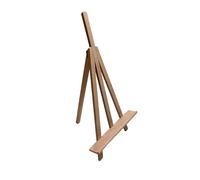 Wooden World - Chevalet de table en bois 45 cm - pliable, universel pour la peinture, l’exposition, la décoration et la présentation