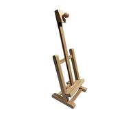 Wooden World - Chevalet en Bois 40 cm - Chevalet de Table Réglable pour Peinture et Présentation - Support en Bois Naturel pour Tableaux, Menus, Photos, Cartes, Panneaux et Décorations