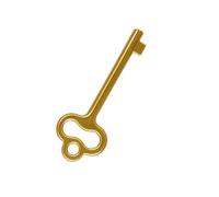 Wooden World - Clé de Rechange pour nos Coffrets, boîtes et caisses à Bijoux - 3 cm