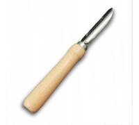 Wooden World - Éplucheur de légumes et de fruits avec manche en bois - grattoir éplucheur