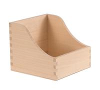 Wooden World - Organiseur de cuisine en bois pour sachets de thé, de sucre et de sel emballés séparément - boîte de découpage