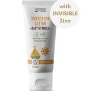 WoodenSpoon Lotion solaire pour le corps Baby & Family SPF 30, 100 ml