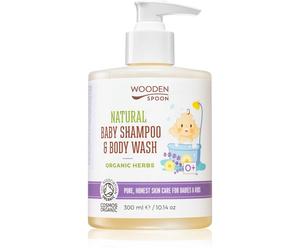 WoodenSpoon Natural shampoing et gel de douche pour enfant arôme lavande 300 ml