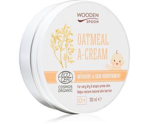 WoodenSpoon Oatmeal A-Cream crème nourrissante et apaisante pour peaux sèches à atopiques 100 ml