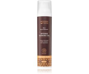 WoodenSpoon Skin Nourishment huile pour le corps traitante pour un bronzage intense 100 ml