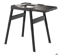 Woodfire Table d'appoint support réglable et latérale support pour barbecue grill et four d'extérieur solide table de noire