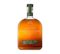 Woodford Reserve Rye - Whisky de Seigle Triple Distillation - Se Déguste Pur, sur Glace ou en Cocktail - Notes de Poivre Noir, Clou de Girofle et Cèdre - Bouteille Nue - 45,2% vol - 70cl