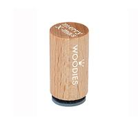 Woodies Mini Tampon Merry x-mas, Bois, Bois, 1,5 x 1,5 x 3 cm