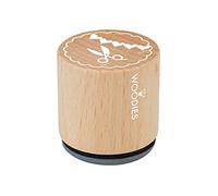 Woodies Tampon Ciseaux, Bois, 3, 4 x 3, 5 cm