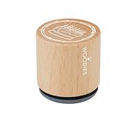 Woodies Tampon Gâteau, Bois, 3, 4 x 3, 5 cm