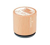 Woodies W22001 Tampon Livres, Bois, 3, 4 x 3, 5 cm