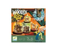 Djeco Jeu éducatif d'action et de réflexes Woodix DJ08464 Multicolore